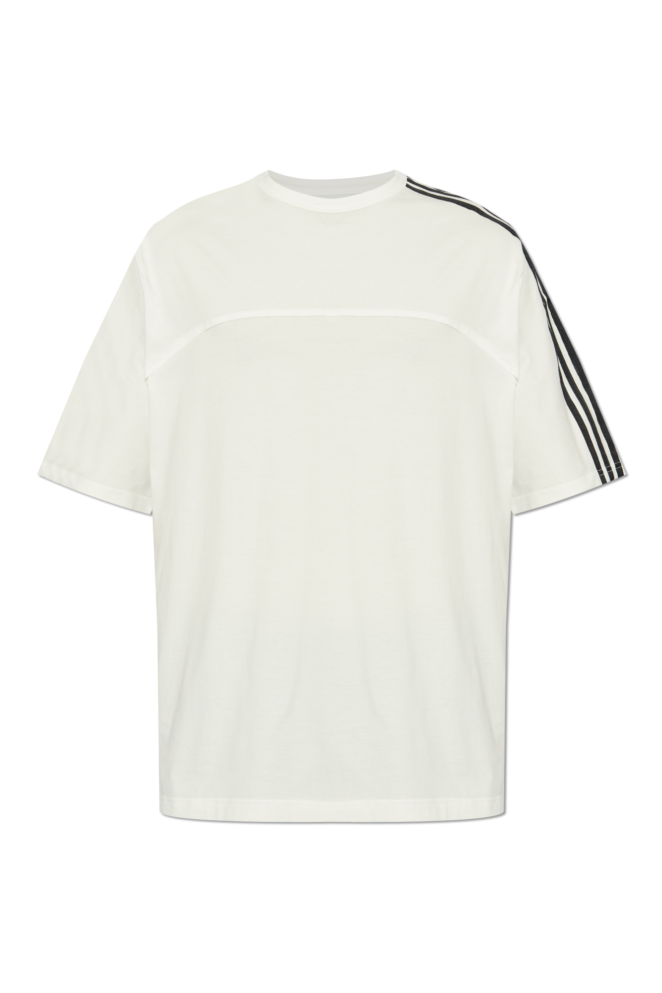 Tシャツ・カットソー Y-3 Men T-shirt White 1 JM7845 WHITE White T-shirt with logo Y-3 - Vitkac AS